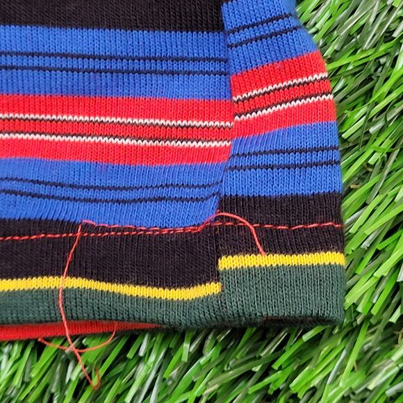 Vintage Puritan Stripes Polo Shirt Womens M/L 18x27 ENRO - Picture 12 of 12